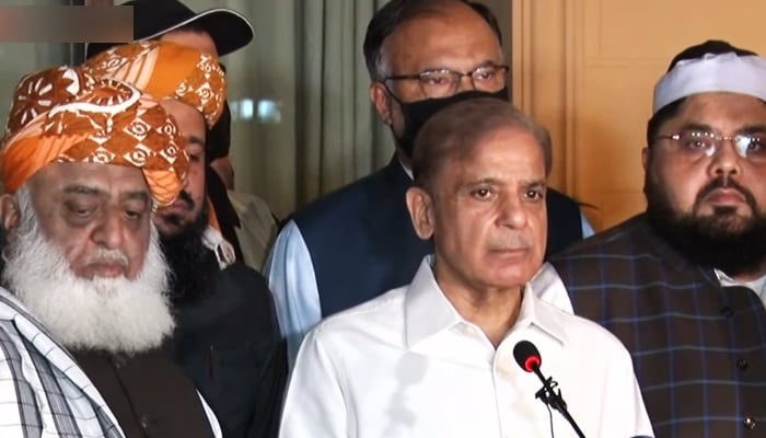 No party has the right to expel another from PDM, Shahbaz Sharif says
