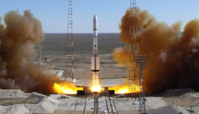 Russian rocket launches UK telecom satellites after delay