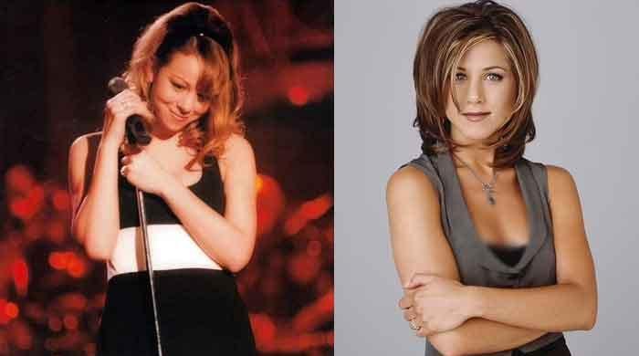 Jennifer Aniston reacts to Mariah Carey's 'sad attempt at Rachel hairdo'