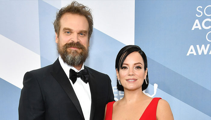 David Harbour touches on decision to marry Lily Allen in lockdown