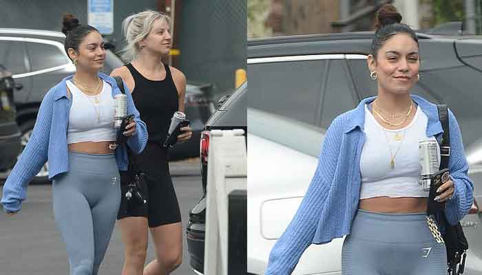 Vanessa Hudgens soars temperature as she flaunts her incredible physique in gym wear