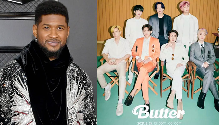 353449 437449 updates Usher owns the BTS #ButterChallenge in fun new video