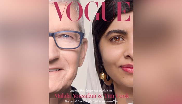 Malala Yousafzai, Tim Cook featured on British Vogue’s special digital cover 