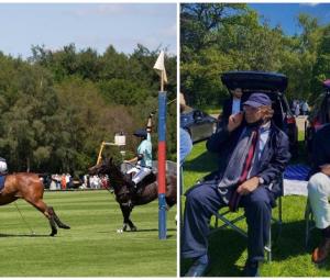 Nawaz Sharif watches Maryam's son Junaid play polo for Cambridge University