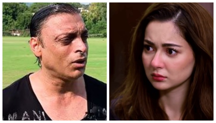 Did Shoaib Akhtar comment on the Hania Aamir controversy?