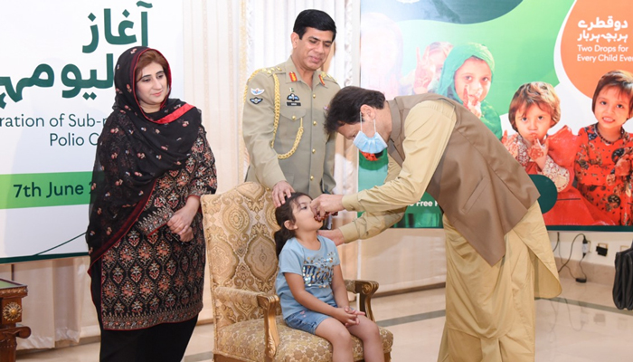 PM Imran Khan launches five-day nationwide anti-polio drive