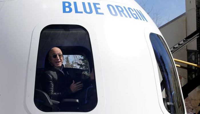 Amazon's Jeff Bezos set to fly to space next month