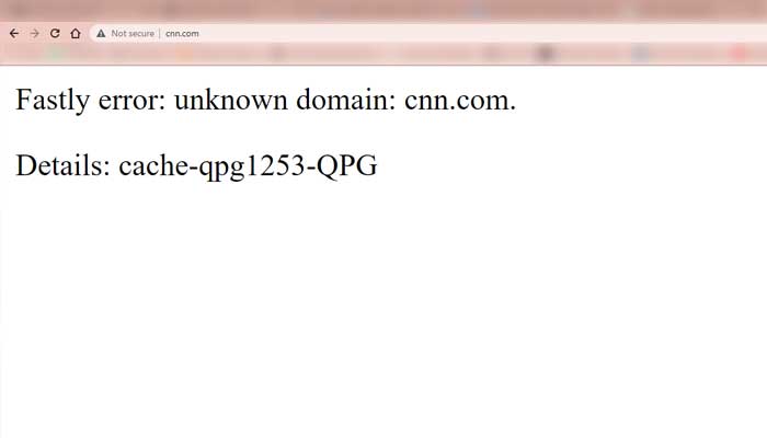 Massive web outage reported after error in Fastly