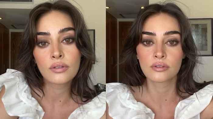 Esra Bilgic aka Halime Sultan shows off her ulta-glam look in new video