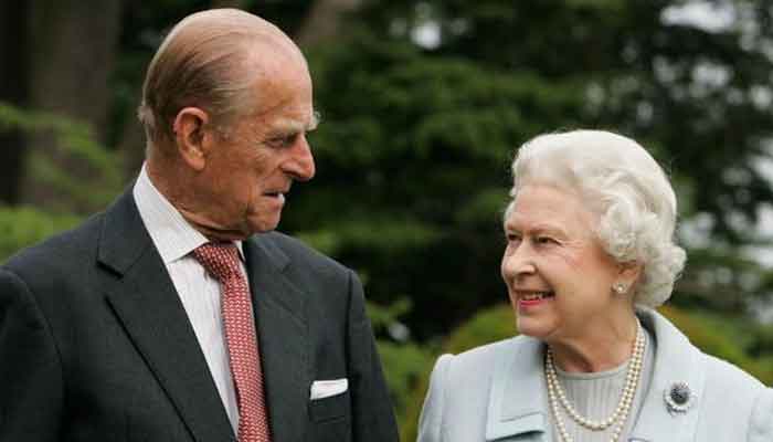 Queen Elizabeth receives rose named after Prince Philip as gift on husband's birthday 