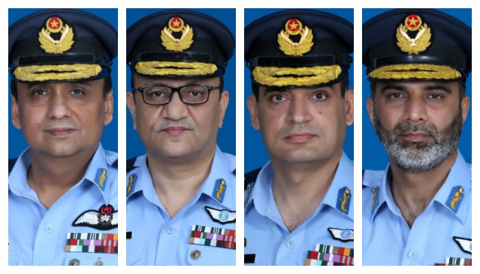 Four PAF officers promoted to rank of air vice-marshal
