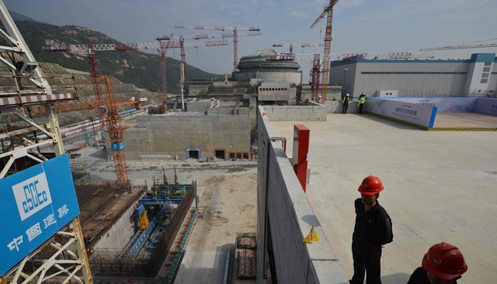 Chinese nuclear plant deliberately releases gas to solve issue