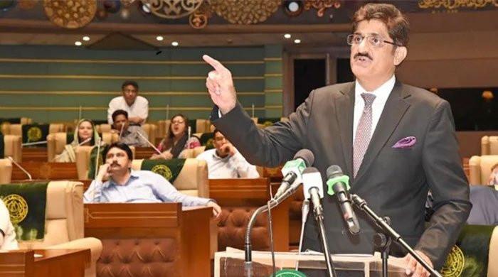 Opposition creates ruckus in Sindh Assembly as CM Murad presents budget