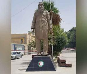 Humanitarian Abdul Sattar Edhi's statue put up at Quetta's Edhi Chowk