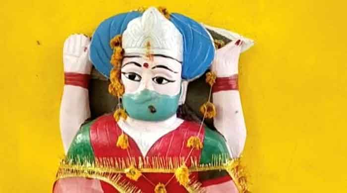 While scientists and doctors around the world are busy looking for cures for coronavirus, villagers in Indias northern Pratapgarh district believe erecting an idol of goddess corona and offering her prayers can help them get rid of the deadly virus. — Reuters