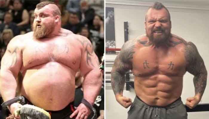 Game of Thrones famed Hafthor Bjornssons rival Eddie Hall gives a progress update on his preparation