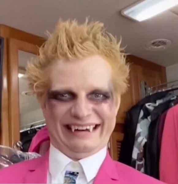 Ed Sheeran turns joker for Bad Habits video