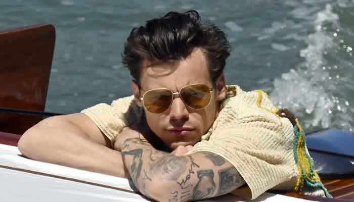Harry Styles amazes fans as he shows off his heavily inked bod