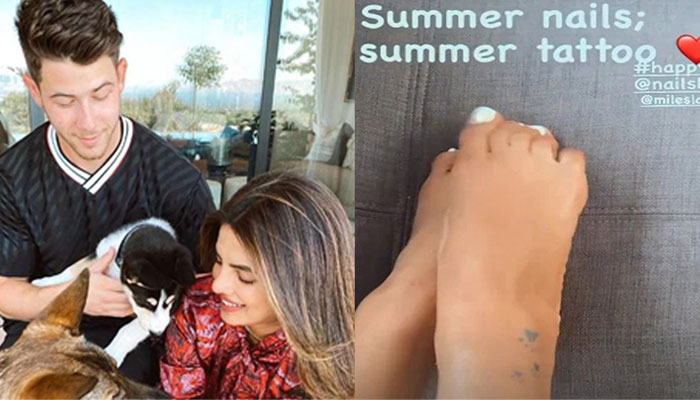Priyanka Chopras gets new summer tattoo in London
