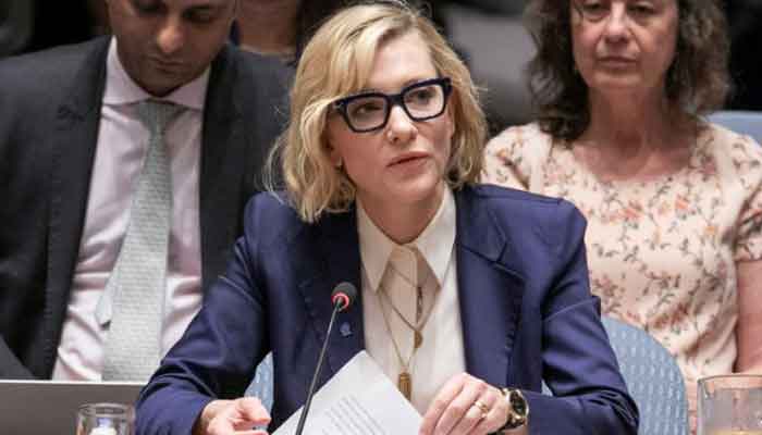 Oscar winner Cate Blanchett sees pandemic as chance for reflection on plight of refugees