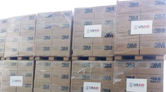 US delivers protective equipment for Pakistan's healthcare workers in fight against COVID-19