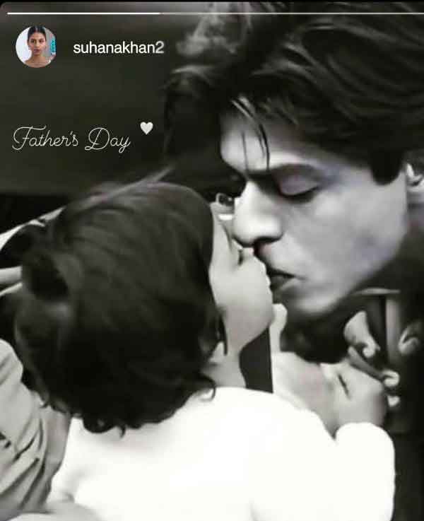 Shah Rukh Khan’s daughter Suhana Khan shares amazing throwback photo on Fathers Day