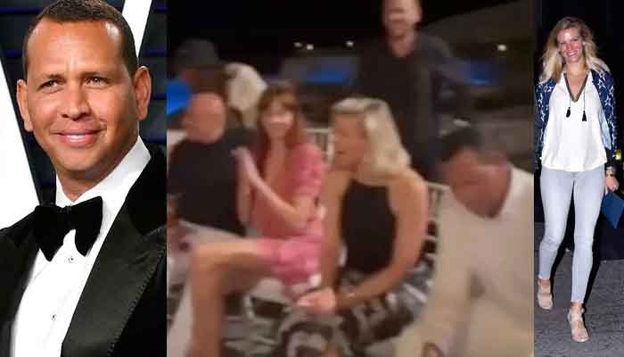 Jennifer Lopezs ex Alex Rodriguez spotted partying with Ben Affleck’s ex Lindsay Shookus