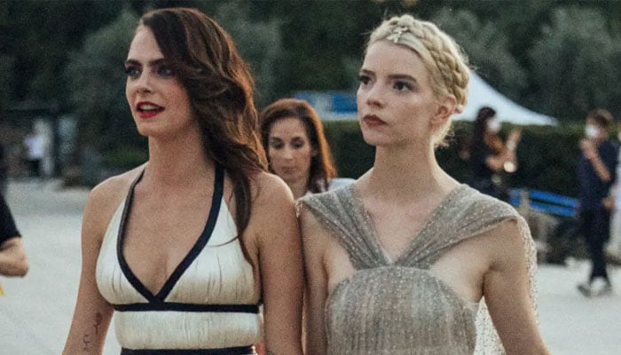 Cara Delevingne shared the clip and tagged Anya Taylor-Joy, while penning a heartfelt caption