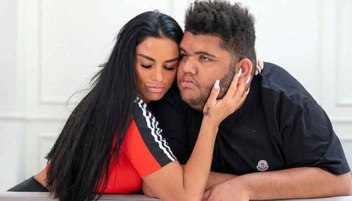 Katie Price slammed by a troll for 'leaving' Harvey in UK