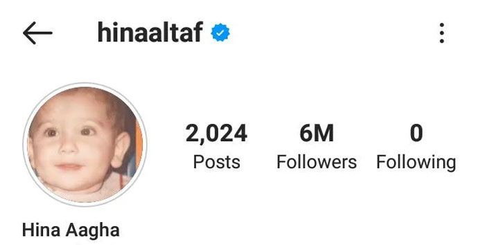 Hina Altaf, Aagha Ali unfollow all friends on Instagram