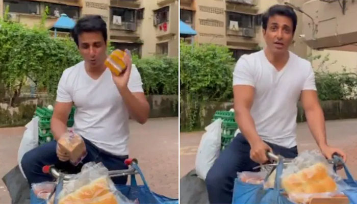 Sonu Sood starts small business, sells eggs and bread on bicycle