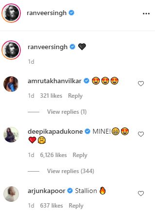Deepika Padukone claims on Ranveer Singh in new photos: MINE!