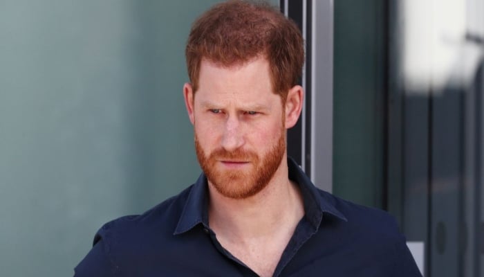 The incident occurred around the time Harry arrived at the airport to leave for London