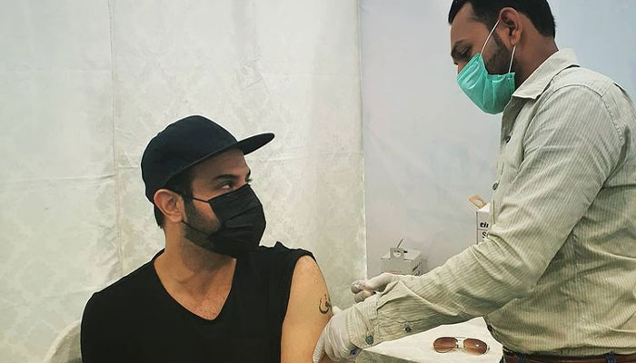 Noor Hassan gets 2nd dose of Covid-19 vaccine