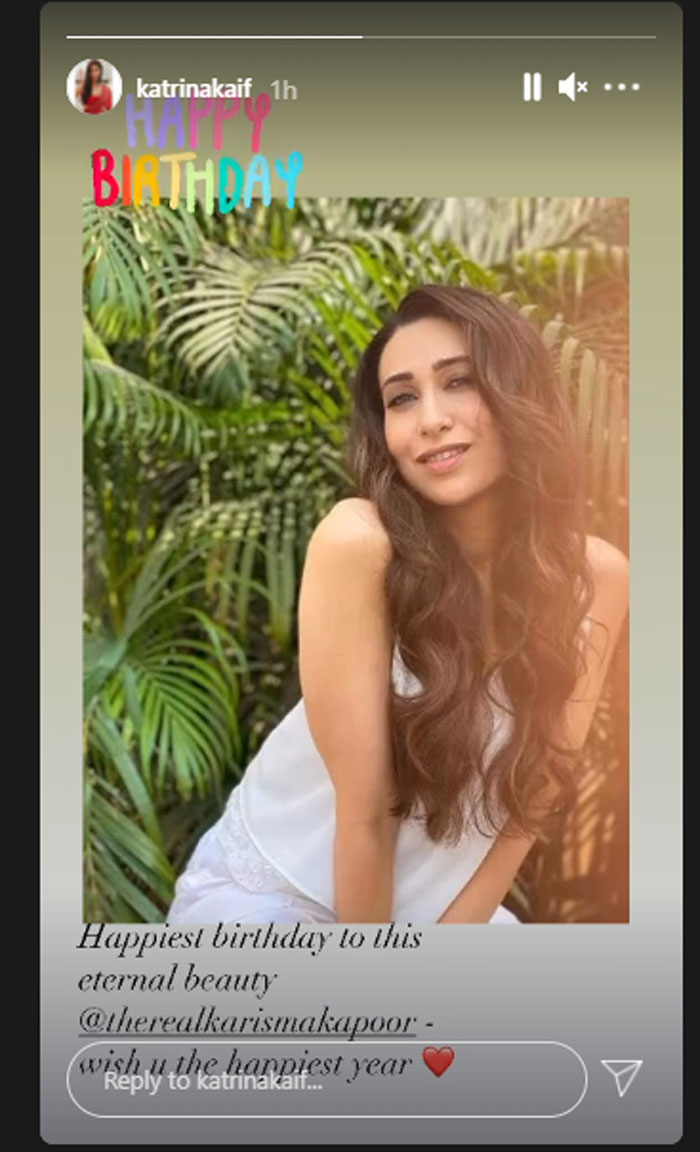 Katrina Kaif, Anushka Sharma send love to Karisma on her birthday