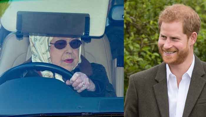 Queen spotted heading to Prince Harrys residence moments after he arrives in UK: report