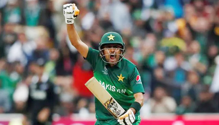 ICC Cricket World Cup - New Zealand v Pakistan - Edgbaston, Birmingham, Britian - June 26, 2019 Pakistans Babar Azam celebrates a century. — Reuters/File