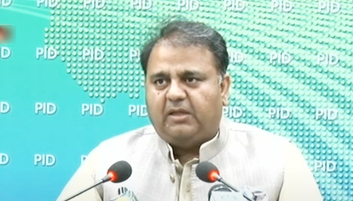 Federal Minister for Information and Broadcasting Fawad Chaudhry. Photo: File.