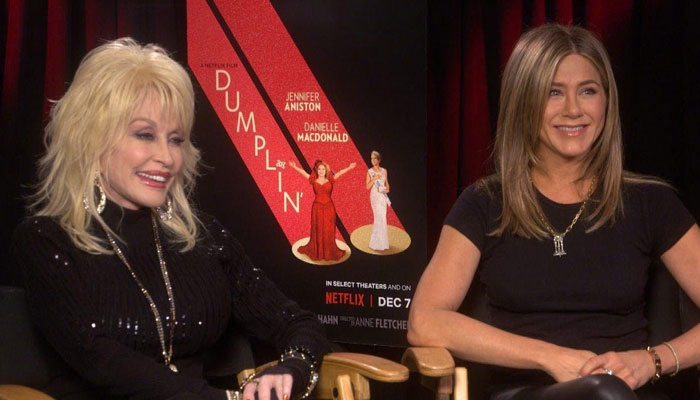 Jennifer Aniston revealed how Dolly Parton joined the film after she allowed her music to be used for it