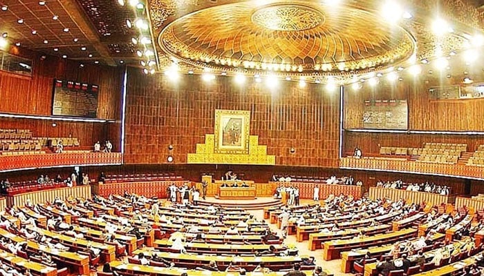 A view of National Assembly.