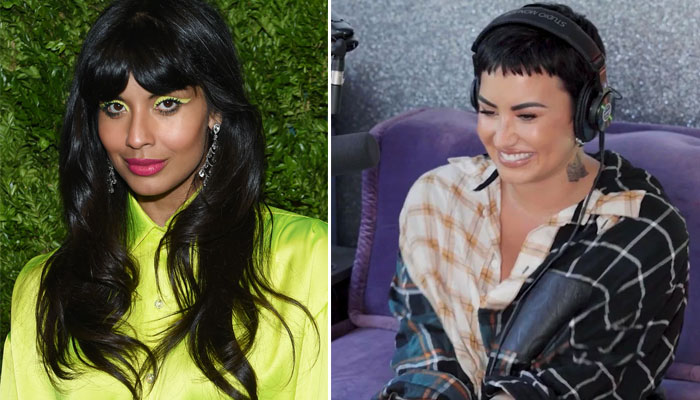 Demi Lovato talks mental health advocacy with Jameela Jamil