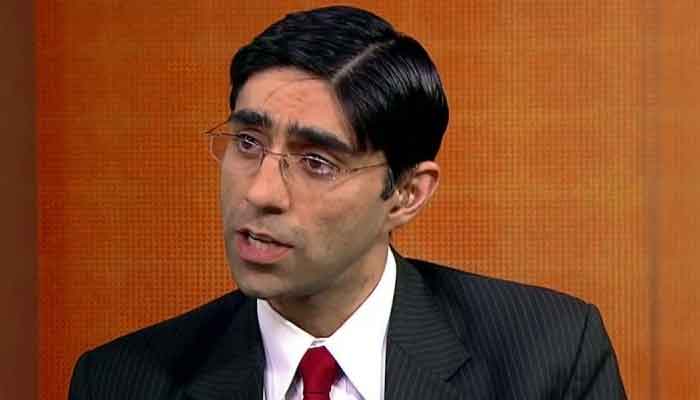 Pakistan National Security Adviser (NSA) Dr Moeed Yusuf. File photo