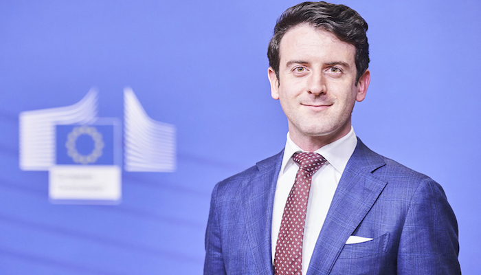 Daniel Ferrie, a spokesperson for the European Commission. Photo: Courtesy EU website