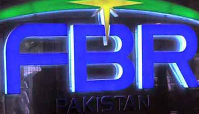 The logo of FBR.