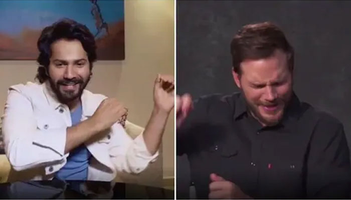 Varun Dhawan makes Avengers star Chris Pratt dance on Tan Tana Tan: Watch here