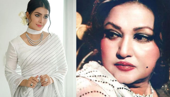 Ayeza Khan pays rich tribute to Madam Noor Jehan