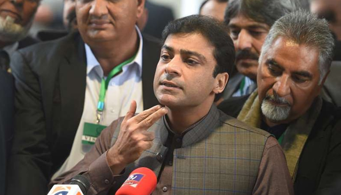 Leader of the Opposition in the Punjab Assembly Hamza Shahbaz. — AFP/File