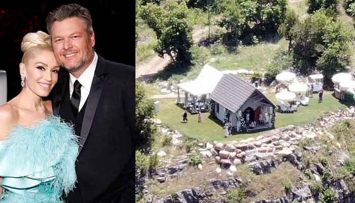 Gwen Stefani And Blake Shelton Get Married Host Lavish Wedding Festivities At Little Chapel
