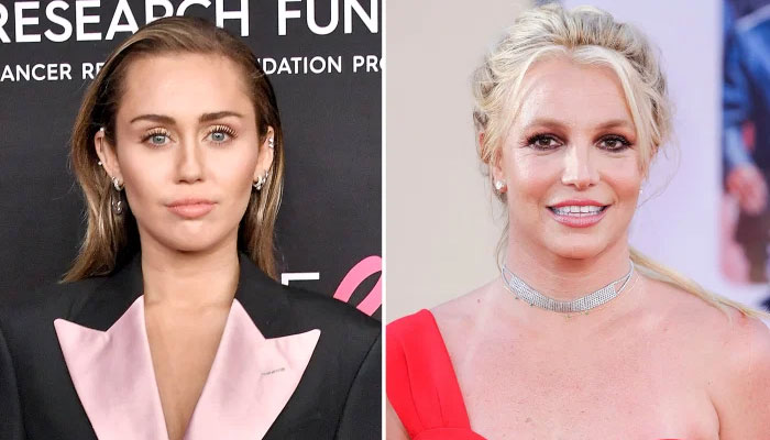 As Miley Cyrus chanted the slogan, many of her fans joined her call for freedom for Britney Spears