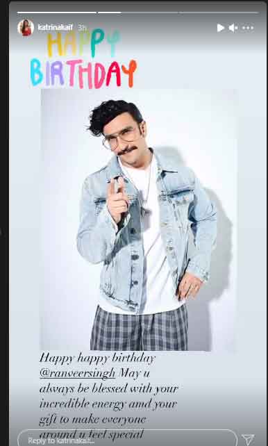 Katrina Kaif says Ranveer Singh makes everyone around him feel special